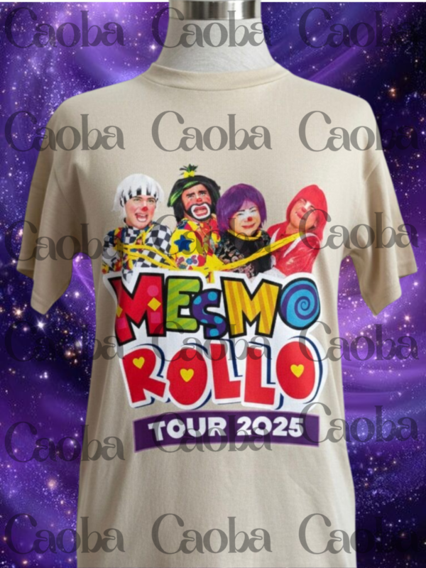 Playera Oficial del MesmoRollo Tour 2025